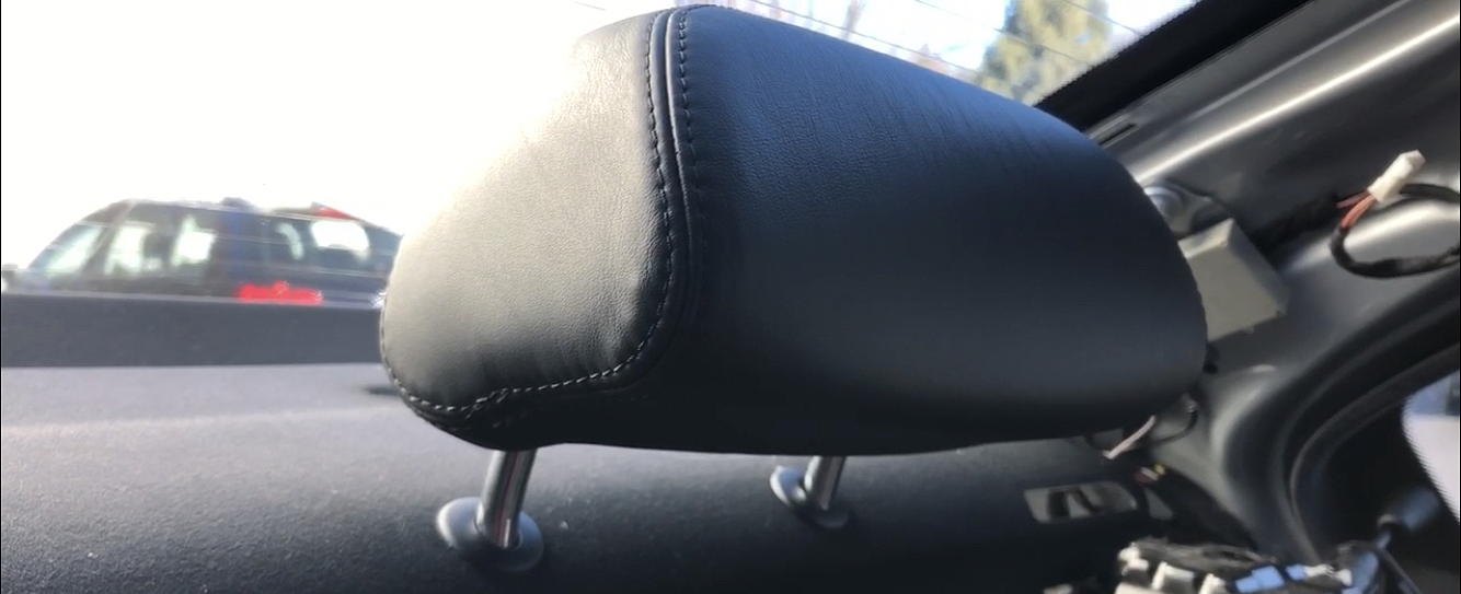 M3 rear headrest